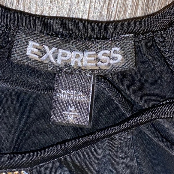 Express size medium ladies embellished sleeveless top - Picture 6 of 7